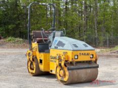 2015 SAKAI SW320-1 DOUBLE DRUM ROLLER