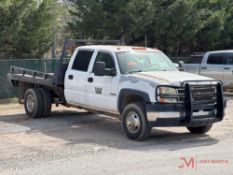 2006 CHEVROLET 3500 FLATBED TRUCK