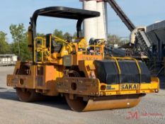 2015 SAKAI SW850ND SERIES II DOUBLE DRUM ROLLER