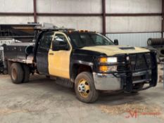 2018 CHEVROLET SILVERADO 3500 HD FLATBED TRUCK