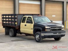 2006 CHEVROLET3500 FLATBED TRUCK