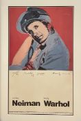 Andy Warhol (American, 1928 - 1987) - 'LeRoy Neiman, Andy Warhol: An Exhibition of Sports Paintings'