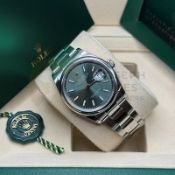 ROLEX DATEJUST *MINT GREEN DIAL* (APRIL 2026 - NEW & UNWORN) OYSTER STEEL *BEAT THE WAIT* (NO VAT)