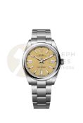 ROLEX OYSTER PERPETUAL *41MM BEIGE DIAL* (NOVEMBER 2025 - NEW & UNWORN) OYSTER STEEL *NEW RELEASE*