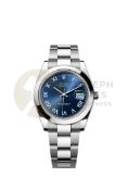 ROLEX DATEJUST *41MM BRIGHT BLUE ROMAN DIAL* (SEPTEMBER 2026 - NEW & UNWORN) OYSTER STEEL *NO VAT*