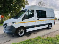 MERCEDES SPRINTER 315 CDI "MWB" HIGH ROOF" MESSING UNIT (FULLY EQUIPPED) 22 REG - 1 OWNER - LOOK