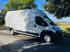 CITROEN RELAY 2.2BLUEHdi "140" XLWB HIGH-TOP "ENTERPRISE" 2023 YEAR (AIR CON & SAT NAV) LOOK!!!