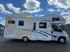 FIAT DUCATO "SUPERBRIG" 687 TC MOTORHOME 4 BERTH - 26 REG - DELIVERY MILES - LEATHER - NO VAT