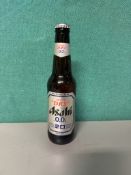 78 x Bottles Of Asahi Super Dry Alcohol Free