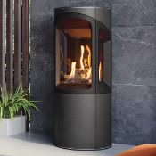 Ex-Display ONYX Liv 3 Conventional Flue Gas Stove | No Flue/Control | RRP £3,575