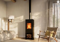 Ex-Display M-Design Zino 700 Wood Burning Stove | No Log Store or Flue | RRP £1,595