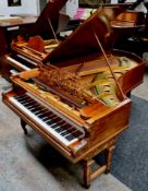 Bechstein Model D Grand Piano in walnut regency finish Submission Reference for Ivory - 5VUR5SUM