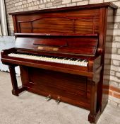 W Hartmann in antique flame mahogany finish