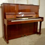 Neumann Upright Piano in High Gloss Mahogany