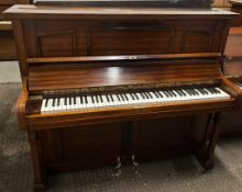 Danemann upright piano in Mahogany