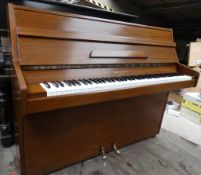 Barratt & Robinson Upright Piano in Mahogany Cabinet