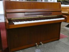 Niendorf Upright Piano in Mahogany Cabinet