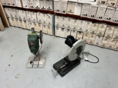 Bosch Table Top Power Saw & T.O.M Heavy Duty Chop Saw