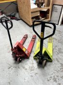 2 x Pallet Trucks