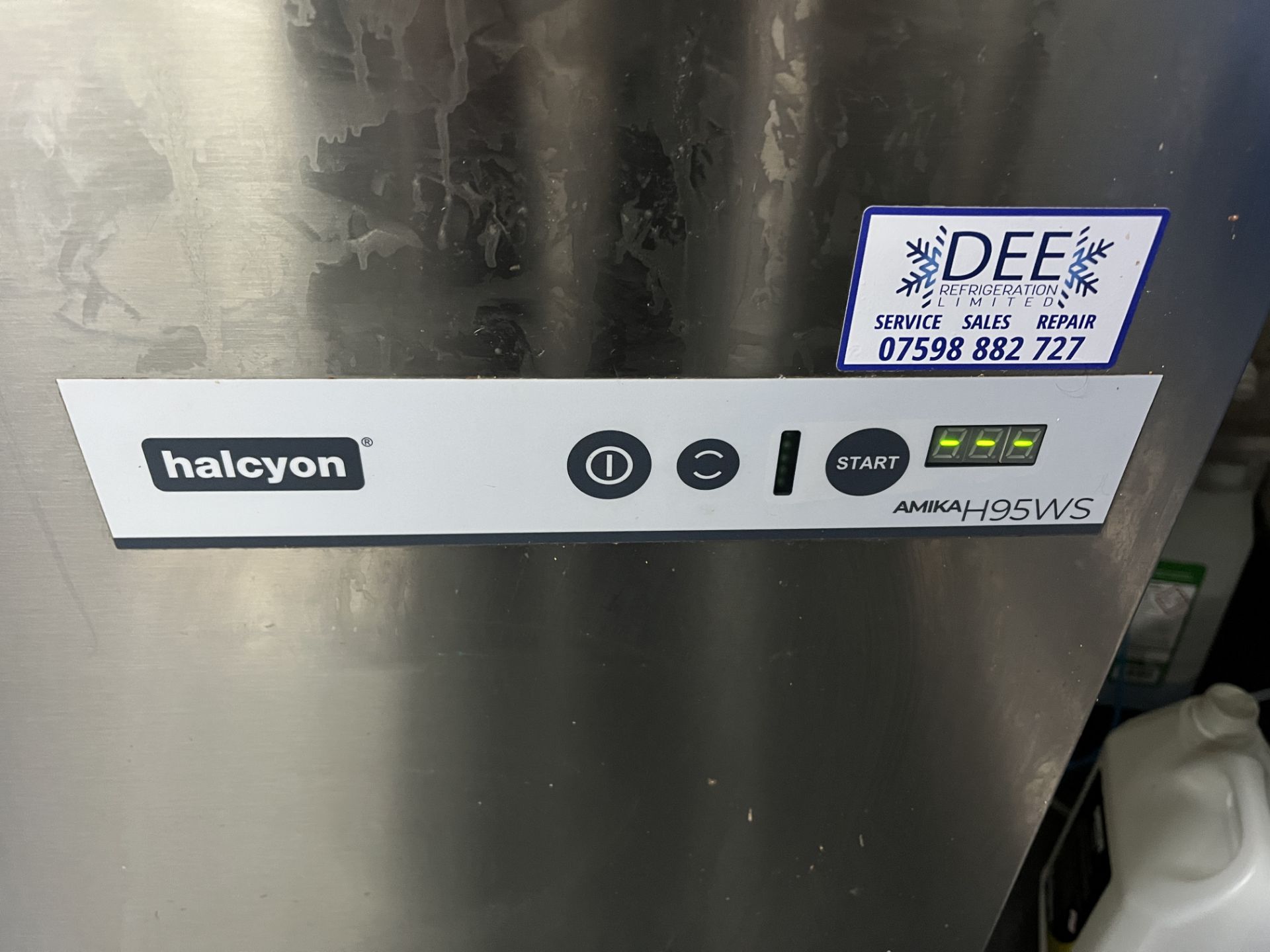 Haylcon Stainless Steel Pass Through Dishwasher with Washing Station ...
