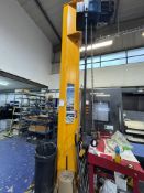 Demag 1000kg pillar jib hoist