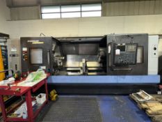 Doosan Puma 480L CNC turning lathe w/ Swarf Conveyors | YOM: 2012