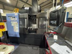 Doosan DNM6700 vertical machining centre w/ Swarf Conveyor | YOM: 2019