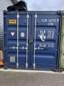 20ft Shipping Container – 22GB – Container No: CLVU1601520