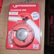 10pcs Brand new Sealed Rothenburger Premium quality Pipe cutter - 10pcs in lot rrp £14.99.