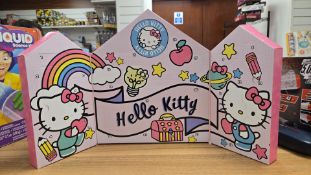 50pcs Hello Kitty stationary set brand new with assorted stationary - large size box = original rrp