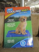100pcs Dog cooling mat - in retail packaging - rrp £5.99/set - 100pcs in lot