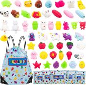500pcs assorted mochi animal squishes - all in individual bags - mystery bags - amazing value - amaz