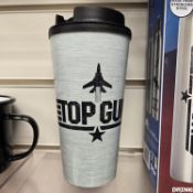 10pcs Top gun branded licence thermal flask - rrp £12.99 - 10pcs in lot