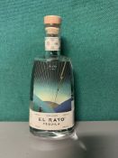 4 x Bottles Of Plata El Rayo Tequila