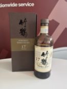 Bottle of Opened Pure Malt Taketsuru 17 Years Old Nikka Whisky w/ Box | 43% Vol