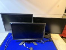 3 x Various Monitors