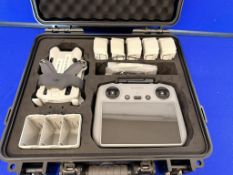 DJI Mini 4 Pro Drone w/ 6 Batteries & Pelican Case