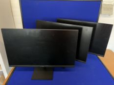 5 x Huawei LED Monitors