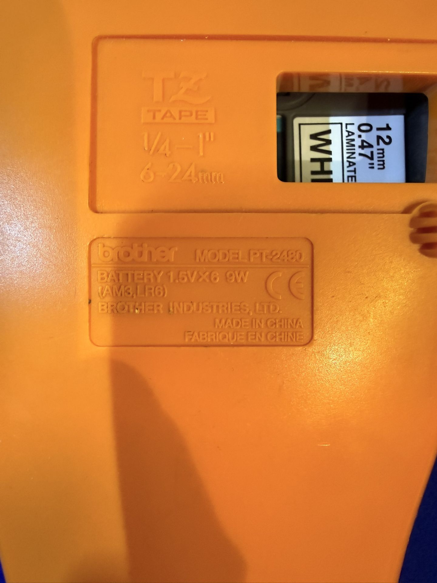 Brother P-Touch 2480 Hand Held Label Printer - Image 7 of 7