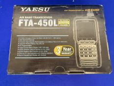 Yaeso FTA-450L Air Band Transceiver
