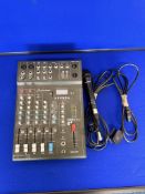 Studiomaster Club XS 6+ DJ Deck w/ Mic