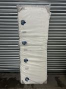 Saturn Pocket Memory Single Bed Mattress | 2ft 3 x 6ft3