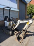 Bobcat E10Z Mini Excavator w/ 3 x Bucket Attachments | YOM: 2021