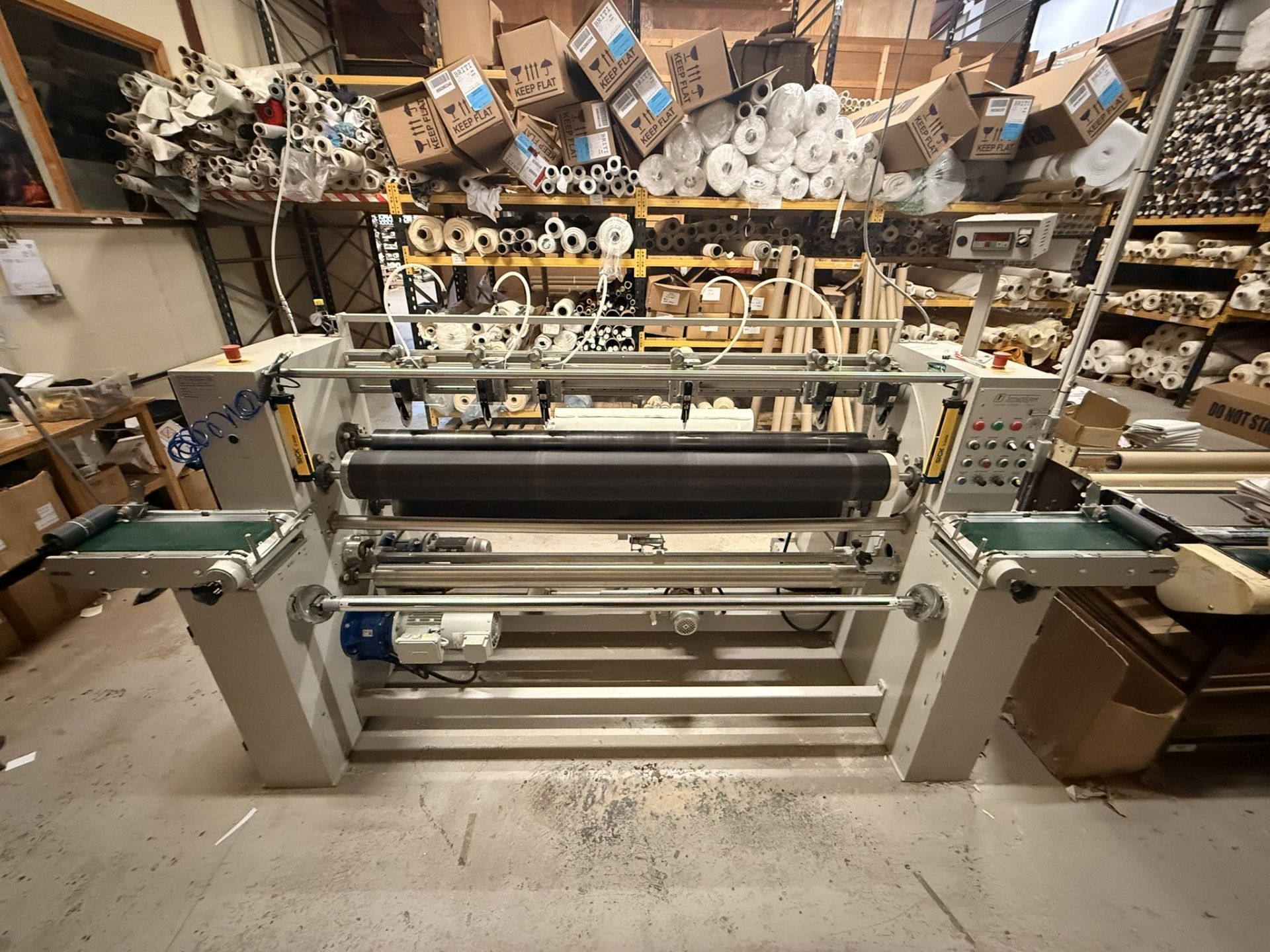 Techno Team Fabric Cutting/Trimming & Rolling Machine Model 2A 2M S/N 14121 YOM 2014 - Image 2 of 14