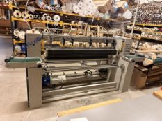 Techno Team Fabric Cutting/Trimming & Rolling Machine Model 2A 2M S/N 14121 YOM 2014