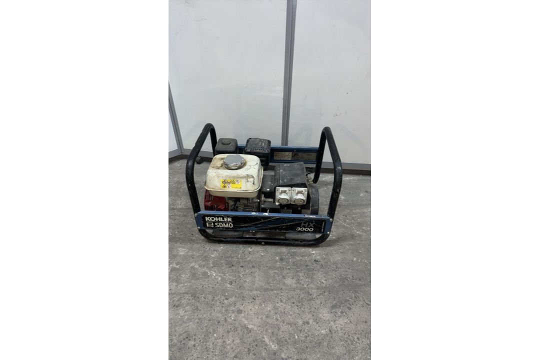 Kohler SDMO HX 3000 Generator, Honda GX160 Engine, 3kW Max Output, 2x 230V Outlets - Image 1 of 4