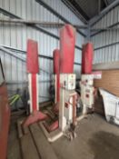Set of 4 SterTil Koni 7,200kg Mobile Column Lifts