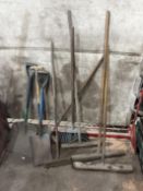 10 x Various Sweeping Brushes/Shovels