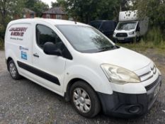 Citroen Berlingo 625 X HDI 75 Diesel Panel Van | PX58 ZYN | 77,283 Miles