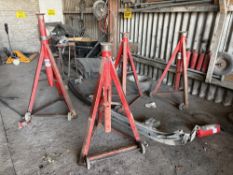 4 x Stertil Koni 12T Carlift Jacks